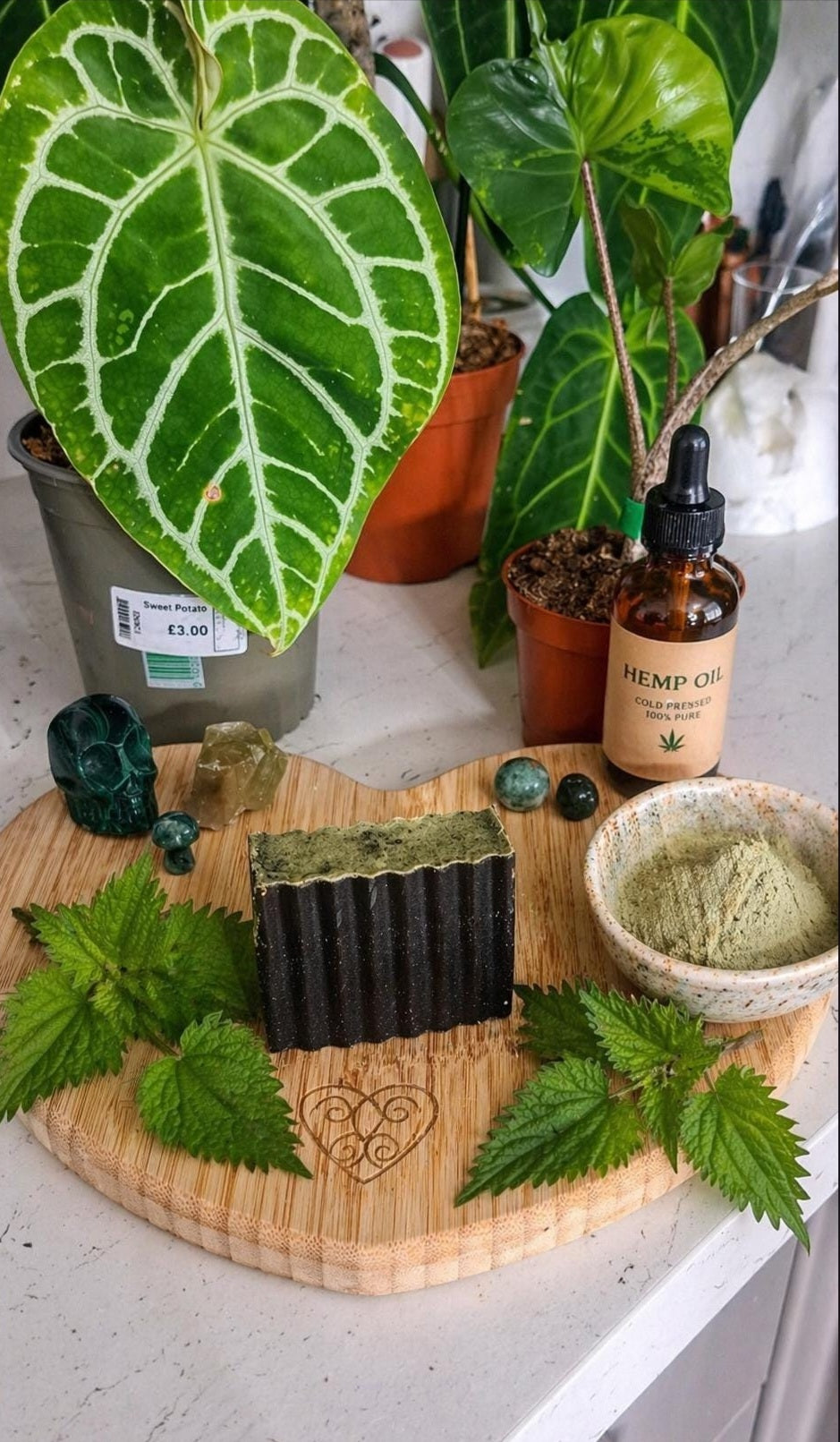 Nettle and Green French Clay Soap